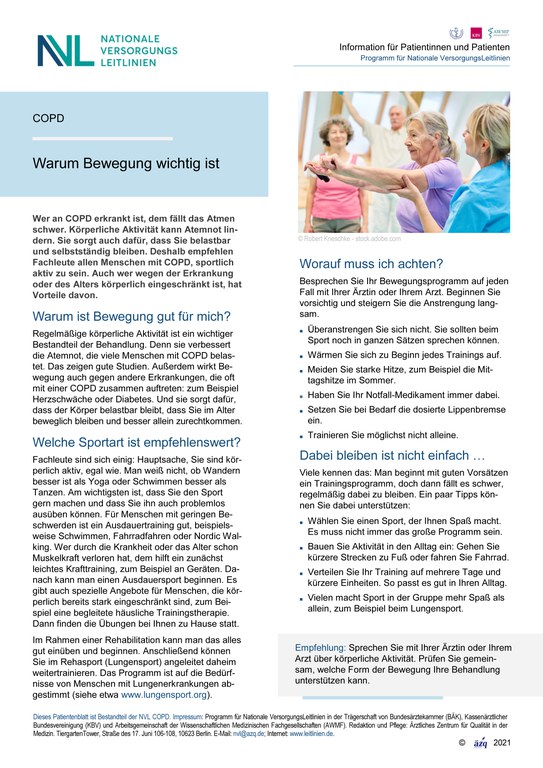 COPD - Bewegung